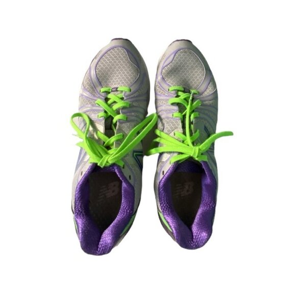 NEW Balance Runners Made in USA Woman’s Size 7.5 Purple, Green, Grey W890SP3 - Picture 5 of 6